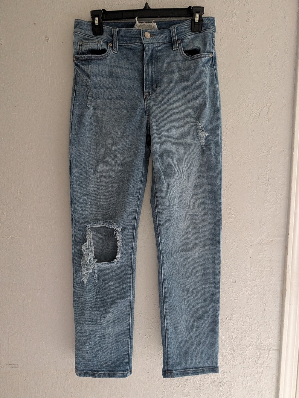 Altard State Light Blue Women's Distressed Skinny Jeans